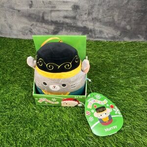 Original Squishmallows Murray Mouse Nutcracker Ornament Plush Toy New W Tags